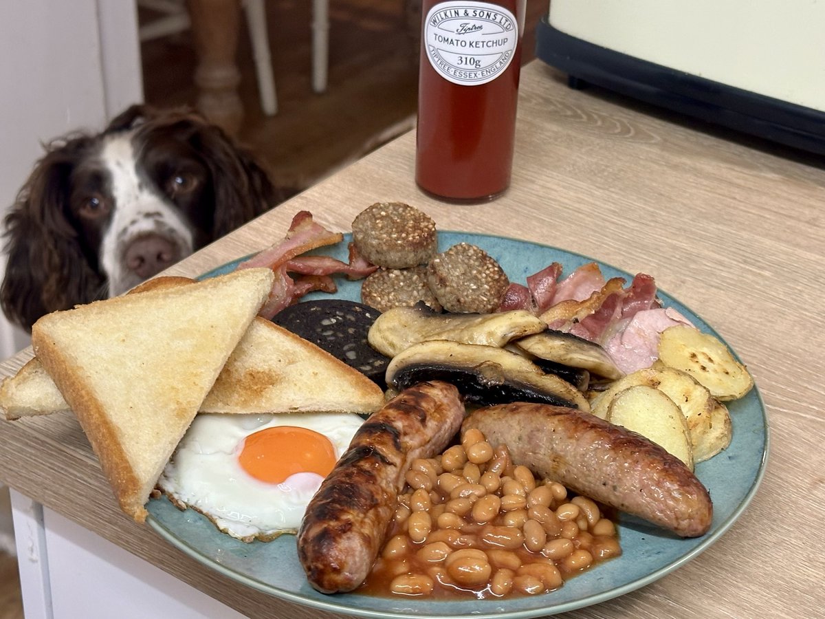 RateMySausage's tweet photo. Last night's photos were the last 4 winners of the comp. Here are last year's top 4.

We'll be asking for one breakfast on one plate. No limits on number of items. Side plate allowed for bread items only. Beverages optional.

#FryUp #FryOff #ShopLocal #ProperButcher https://t.co/GyH99gyOJn