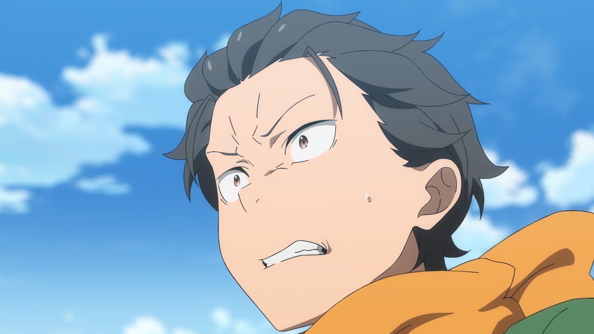 Rezero_official's tweet photo. ◪先行カット公開◪

TVアニメ『Re:ゼロから始める異世界生活』
4th season 《奪還編》第18話
9月23日(水)より放送

第18話「ラム」
螺旋階段では因縁の宿敵・ライに対しラムが戦闘を優位に運んでいた。ツノナシのラムの身体にかかる負担を支えるのは、スバルの新たな権能『コル・レオニス』。しかし不利を悟ったライが、無防備に眠るレムのもとへと跳躍してしまい……。

https://t.co/B4kGHkbVSs
#リゼロ #rezero