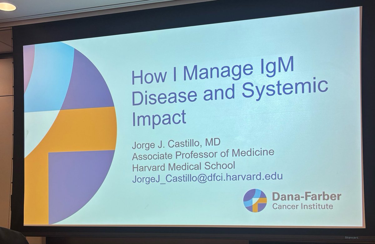 OncnephBoston26's tweet photo. How I Manage IgM Disease and Systemic Impact
🎙️ Jorge J. Castillo, MD

Associate Professor of Medicine, Harvard Medical School @harvardmed 

A practical look at IgM disorders, renal involvement, MGRS, amyloidosis&amp; systemic complications. 

@rc_oncneph @ShrutiGkidney @MGBKidneys https://t.co/vfIjwQX4Fe
