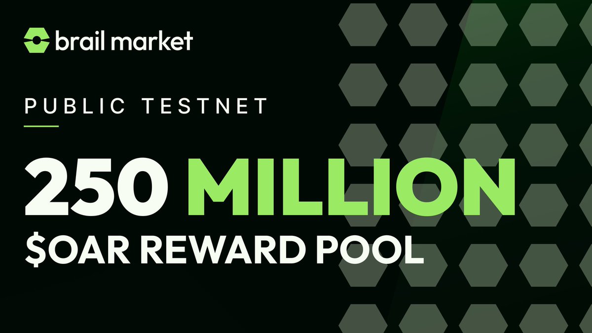 oarcoin's tweet photo. Big news from the OAR ecosystem.

1). The @brailmarket Public Testnet goes live Monday, September 21.

Brail is taking its first public step toward a new generation of prediction markets and there’s an interesting question at the center of it:

Can prediction skill be measured? 🧵👇🏽