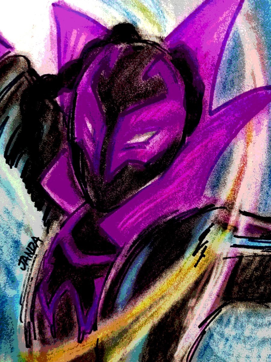 LaJandaDraws's tweet photo. #yesopastel #chalkboard #milesmorales #atsv #prowler #spiderman https://t.co/oZ9oz7m0ZE