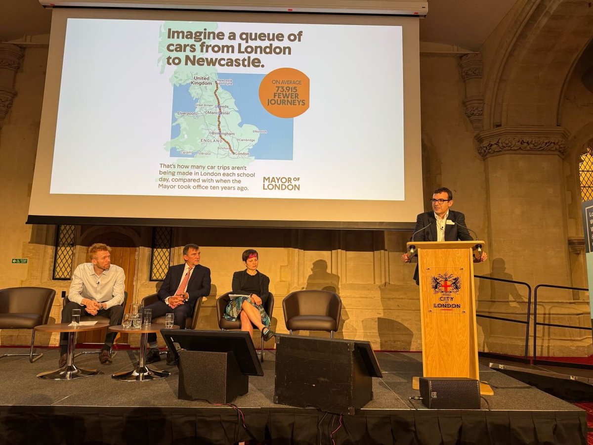 willnorman's tweet photo. This week I was pleased to be invited back to speak at the London Walking, Wheeling &amp; Cycling Conference to talk the progress we have made, and the challenges &amp; opportunities to come. 

Delighted on a panel with @cityoflondon @hackneycouncil &amp; my friend @Ed_Clancy from S Yorks. https://t.co/29yQpmeYLs