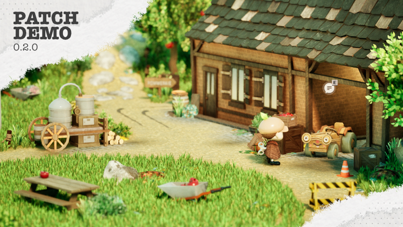 Topotes_Studio's tweet photo. 🔎Hi, version 0.2.0 of the demo of Ambroise Niflette is now available! This is the latest update to our demo, which offers a great performance boost on Steam Deck (a stable 30 fps on High) and other improvements, such as the addition of a "running" button for Niflette! Have fun! https://t.co/FpA1YdMcN8