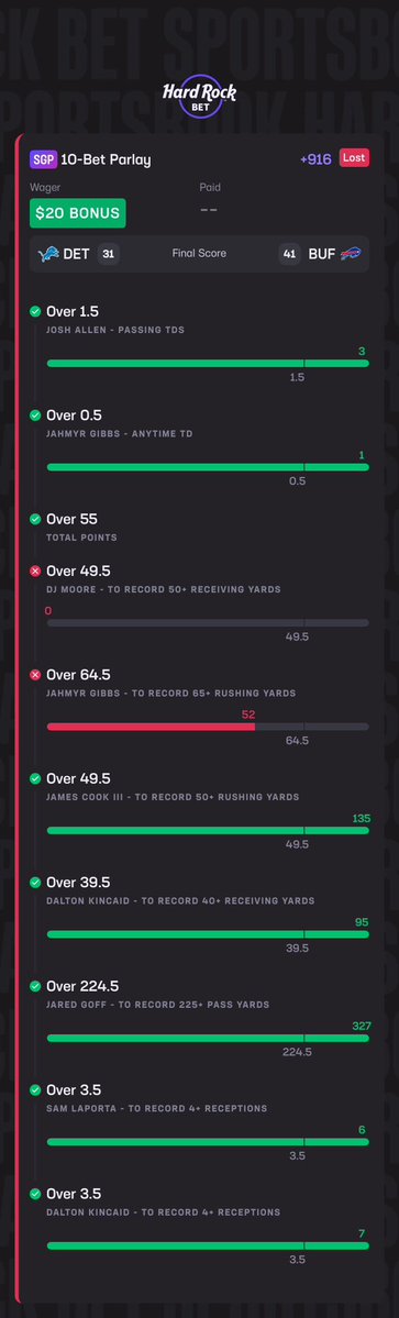 solomander_'s tweet photo. @scaredmoneycam2 Hardrock doesn’t void for injuries so imagine knowing this didn’t hit from the start. https://t.co/NKSVJURN2a
