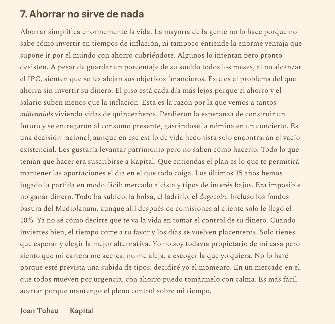 joantubau's tweet photo. 7 mitos de la inversión en bolsa
Kapital
18.09.26 https://t.co/j5VQ8VUrBt