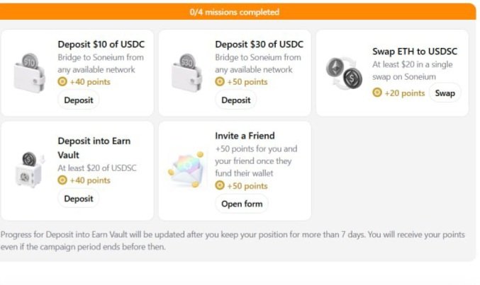 Molip_xd01's tweet photo. New missions and new update for @StartaleApp :

1. Now you can upgrade your old smart wallet address to new one, new address works across all networks startale supported.

2. September missions live :

• Deposit 10$ of usdc: bridge 10$ from any available networks to Soneium for 40 points 

• Deposit 30$ of usdc: bridge 30$ from any available networks to Soneium for 50 points 

• swap atleast 20$ of ETH to usdsc on Soneium (single transaction) for 20 points 

• Deposit atleast 20$ of USDSC into the vault for 40 points ( hold your position for 7 days ) 

• invite your friend and once they fund their wallet you and your friend receive 50 points ( you need to fill the form for this task after you done it you can find the form in the September missions section ) 

• deadline: 30th September