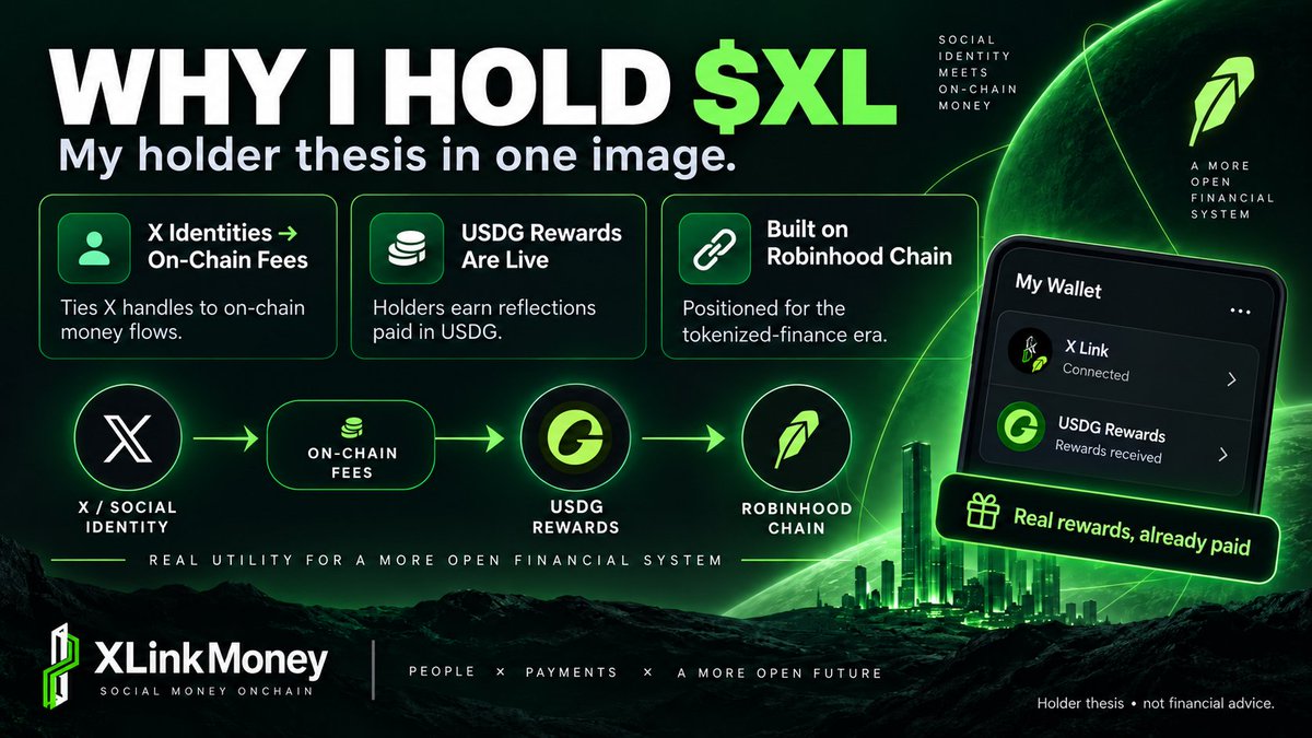 ryanpcrypto's tweet photo. 1/ My thesis on $XL — and why I’m still holding it.

Disclosure up front: I own $XL. This isn’t a price target or a recommendation to buy it. I just think the technology + where it’s being built are more interesting than the current market cap suggests.

🧵👇 https://t.co/jIhjFG7oPG