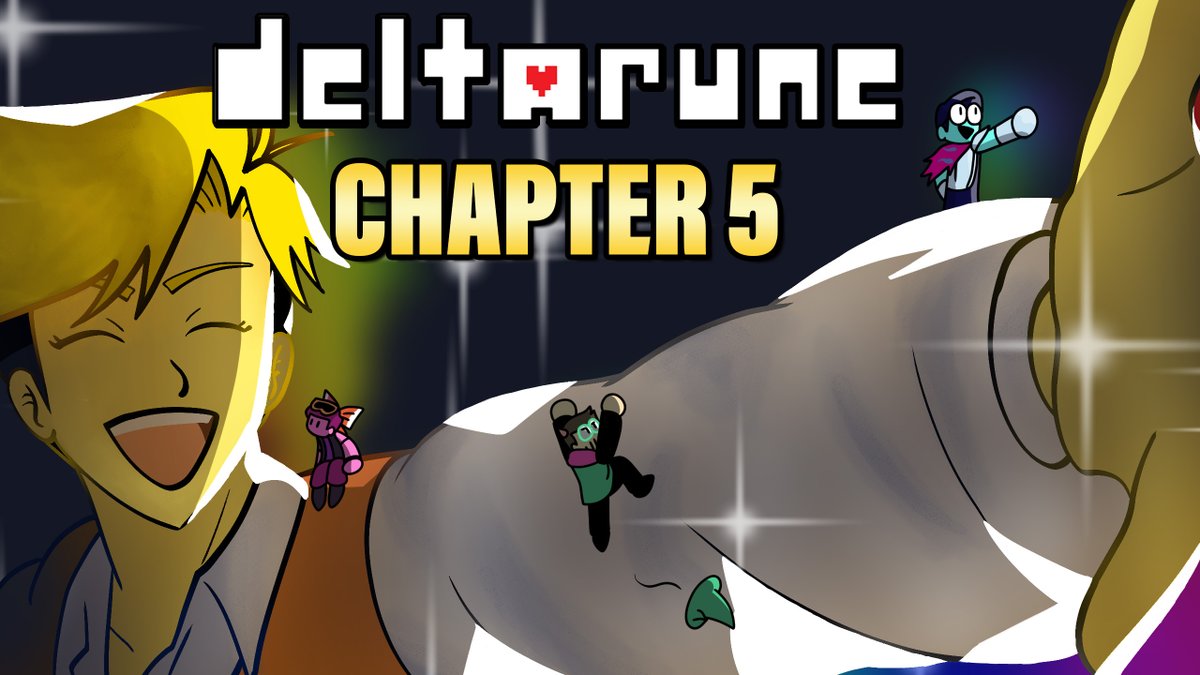 SaveDataTeam's tweet photo. It's time for more Deltarune! We should hit the optional boss for chapter 5 and possibly even the final boss this time so come in to see Wes be absolutely cracked at a video game again!
https://t.co/1ls3uDtT98 (and YT!) https://t.co/c5Tmjyr5Bm
