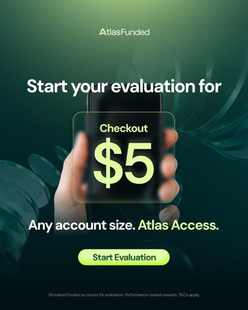 MUSTEE_FX1's tweet photo. Most prop firms take a cut of your profits.

Atlas Funded lets you keep it all.

Earn up to 100% of your split — it’s yours.

Get started today at 50% off. 🚀

Use code: MUSTEEFX https://t.co/IwvHo8EG7j