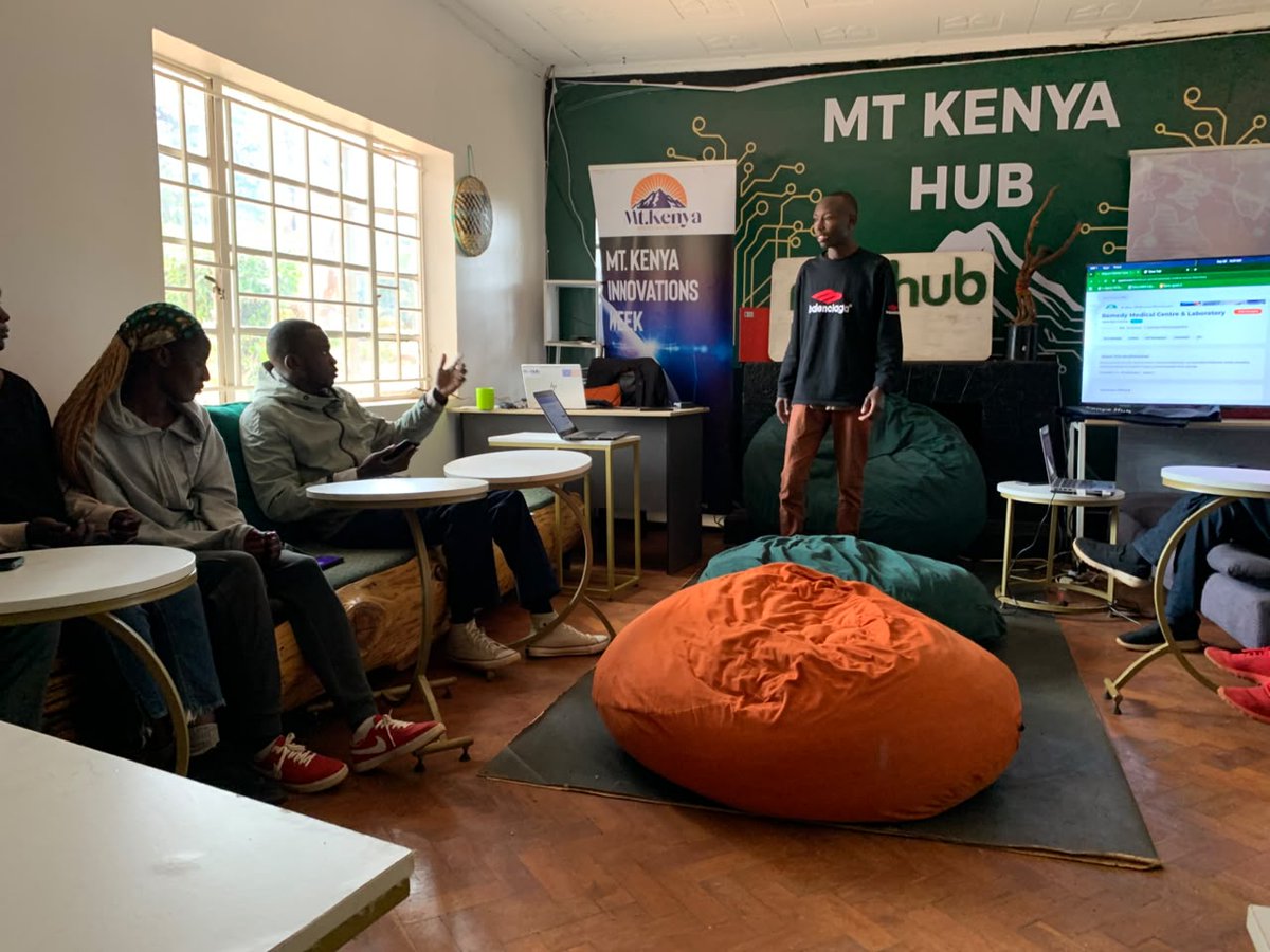 Kilelemtkenya's tweet photo. Another Kilele Session in the books. ⛰️

Today, Aixpart took the floor to pitch their product, putting the idea in front of a judging panel drawn from the MHub Community × Kilele Community at @MtKenyaHub_ 

Build → Pitch → Question → Feedback → Improve. https://t.co/tUtMXSfudX