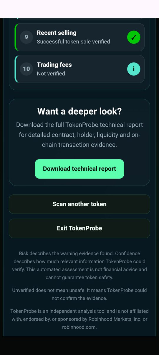 TokenProbeApp tweet picture