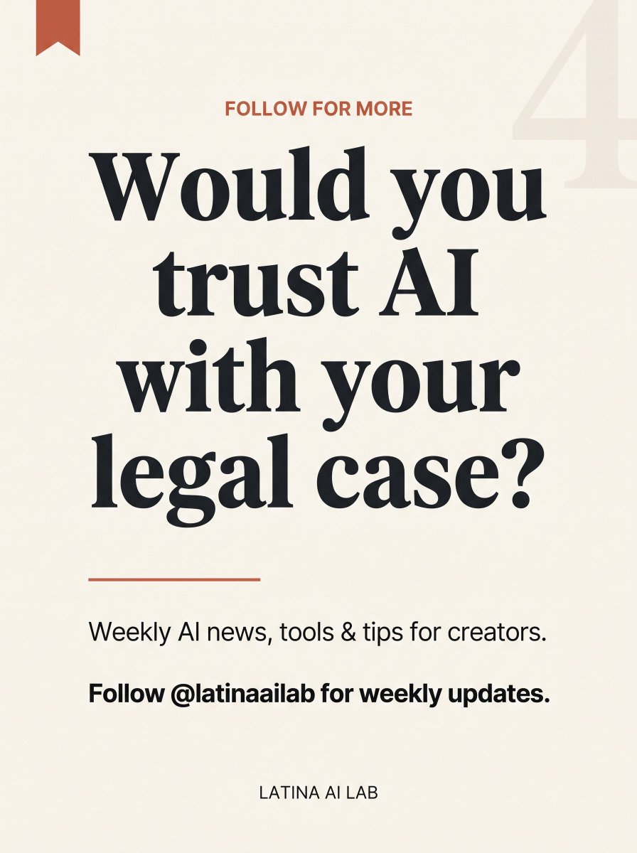 latinaailab's tweet photo. OpenAI just built a lawyer. 👩‍⚖️ #OpenAI #AstraForLaw #LegalTech #AIforLawyers #ChatGPT https://t.co/3GgVuHa4IJ