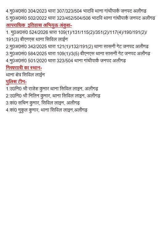 nehraji778's tweet photo. अलीगढ़ सचिन राघव(राजपूत)मामले में दो आरोपी गिरफ्तार हुए हैं 

धारा 109(1)  हत्या का प्रयास भी लगाई गई है

शेष की तलाश जारी है ...

एक यूट्यूबर ऐसा भी था जो चाह रहा था --

2-4 दिन कार्रवाई ना हो तो में ऑनलाइन YOGI के खिलाफ माहौल बना दूं 

लेकिन योगी जी ने सारी योजना पर पानी फेर दिया ..🤣