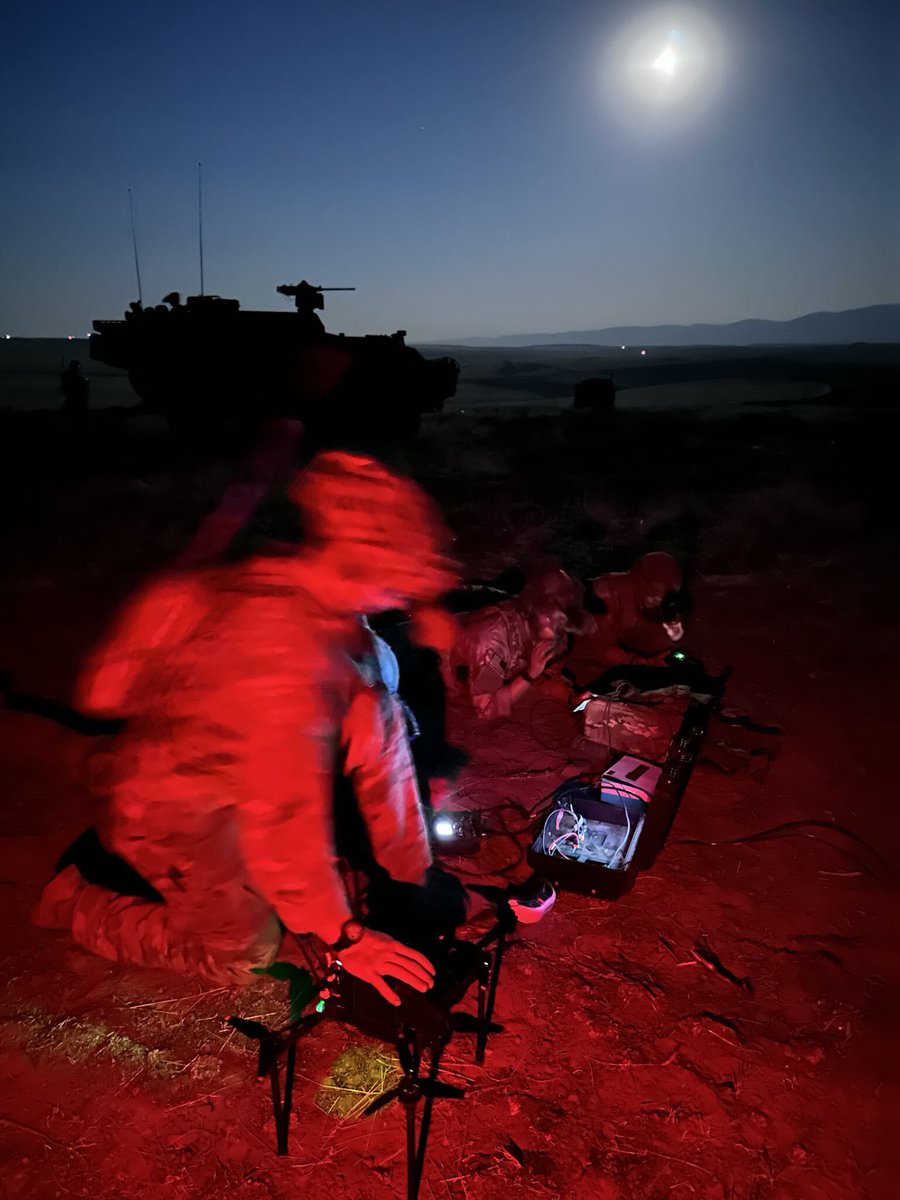 neros_tech's tweet photo. Recently, a Neros instructor embedded with @USArmy 7ID for a two-day combined arms live fire exercise, camping alongside operators in the field the entire 48 hours to make sure they had the support they needed.

A 1-2SBCT team leader said our instructor “provided epic support (per usual)” and was with them “every step of the way” to the point he’s now known as their “Strike Team Mascot”. 

Proud of our Business Development team for always going the extra mile to keep end users lethal with our drones.