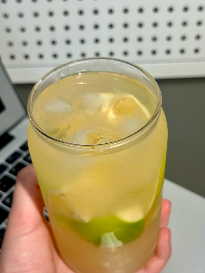 DaraTarella's tweet photo. Create a 5-minute iced honey lemon green tea! Brew green tea, chill it, mix with fresh lemon juice, 1 tsp honey and ice – so refreshing for hot days! https://t.co/DMcgNZTJeJ