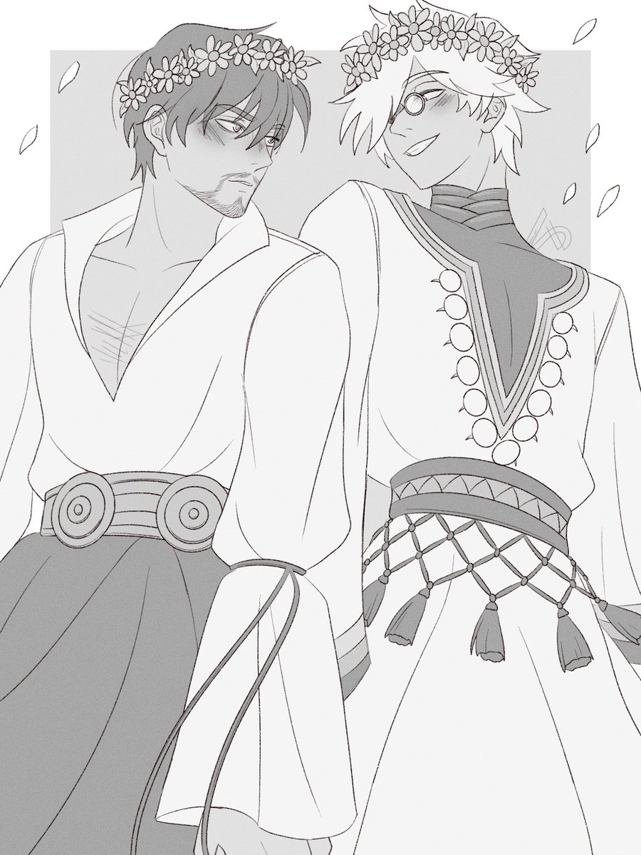 adel1na_art's tweet photo. A beautiful Commission from the lovely @Humblebumbee!! It was hard work but it was worth it! I love this two so much and they deserved every happy moment 🥰 #orufrey #wha https://t.co/1xMWUpu7NC