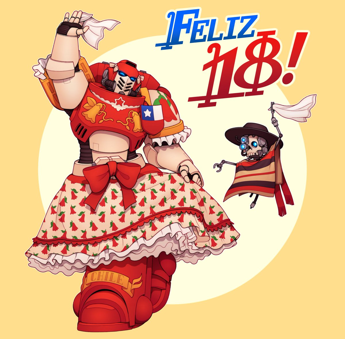 ChumiiCham's tweet photo. FELIZ 18 DE SEPTIEMBRE 🇨🇱🔥✨ https://t.co/I1BiL7FrnF