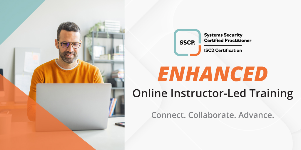 ISC2's tweet photo. Get ready for the #SSCP certification exam with ISC2 Online Instructor-Led Training. An Authorized Instructor will guide you through the domains in a live virtual classroom environment. 

Save your spot: https://t.co/mlVbpreIUV

#CybersecurityCertification https://t.co/poSNrHJfQN