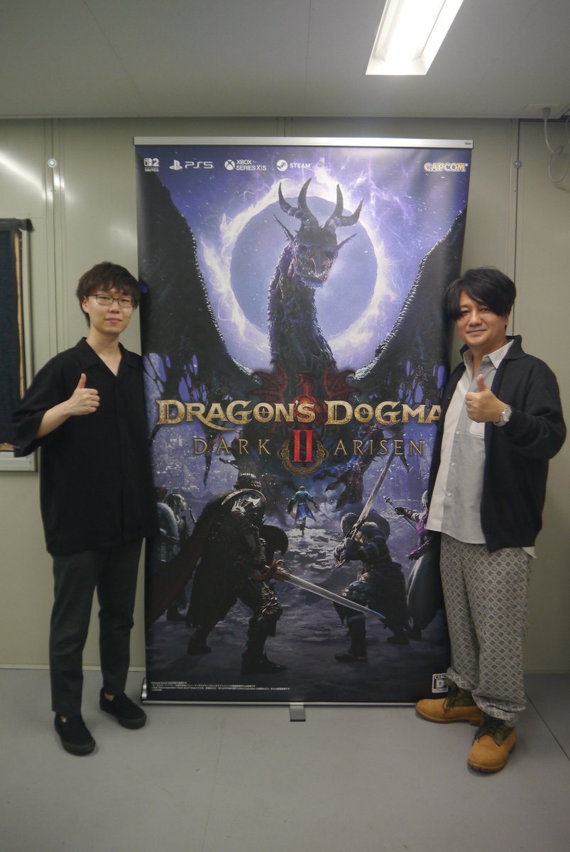 4GamerNews's tweet photo. 「ドラゴンズドグマ 2：ダークアリズン」インタビュー。滑らかに動作するSwitch2版の秘密を開発陣に聞いた［TGS2026］
https://t.co/1tcBYJnsY2

・大山直人Pと木下研人Dへインタビュー
・Switch2版で快適に動作する理由とは
・強力かつ厄介な「侵食された魔物」
・高難度の「ハードモード」にも迫る https://t.co/e2vHjnVnl1