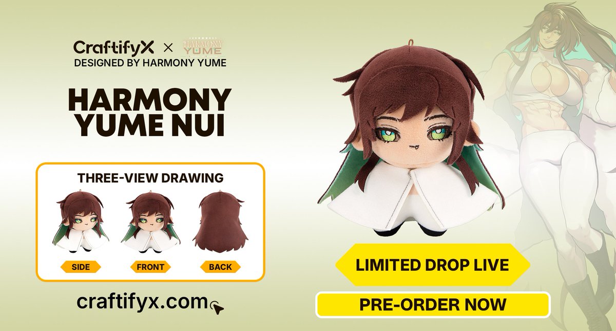 Harmony_Yume's tweet photo. The time has finally come...Harmony Yume Nui is ready to accompany you on all your journeys! 

@InvictaVT has partnered up with @craftifyxco to make your Invicta Nui dreams become a reality✨

Don't leave him alone for too long...he will wonder off...

🚨⬇️PRE-ORDER NOW⬇️🚨 https://t.co/PnD7l4ee0l