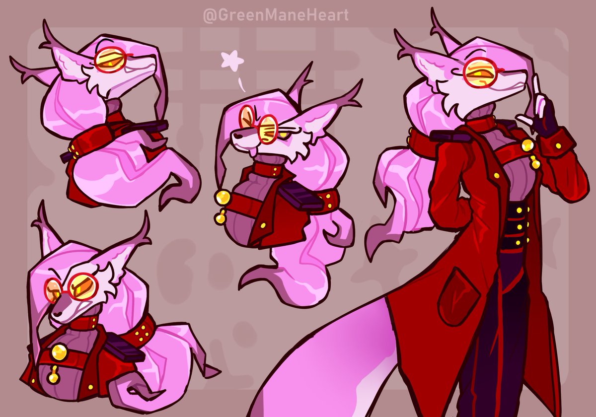 GreenQuillHeart's tweet photo. โญ Elanor โญ
โข Doodles commission for @chasefuzzball
Really love how this turned out~
#furry #hellhound https://t.co/lIUCjXUXxZ