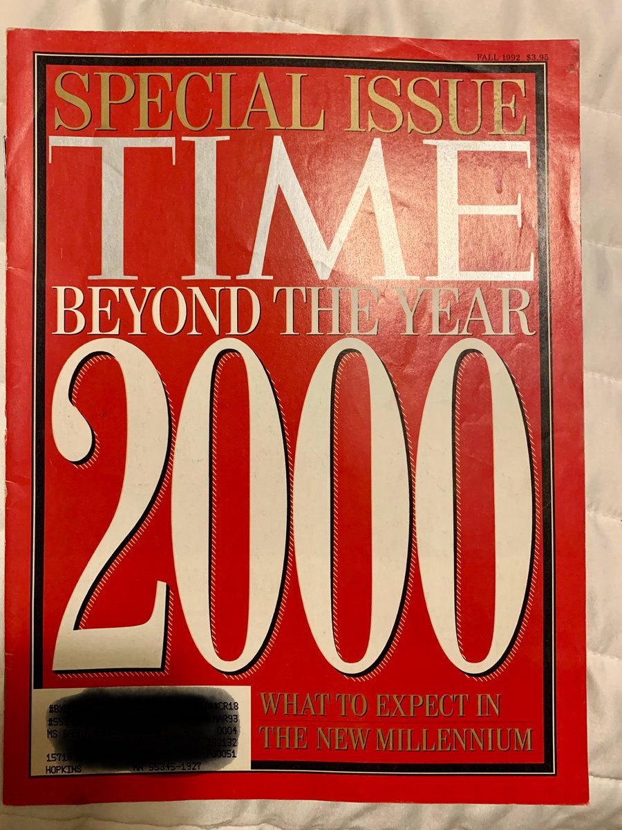 ChargeMeLater's tweet photo. @DrEliDavid @brithume Published Fall ‘92. I still have. Lots of fantasy here. Couple things not far off https://t.co/Jt33aNnCjF