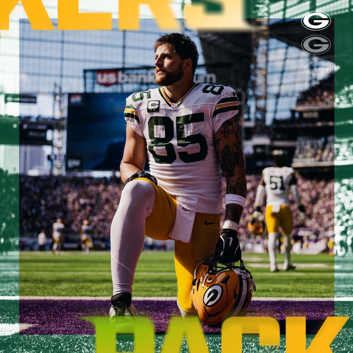 WesHod's tweet photo. "Something I've always dreamed of, especially these last few years, is being a part of this organization for the long term."

Newly extended Tucker Kraft ready to finish what he started in Green Bay. https://t.co/ChnAaee8fX