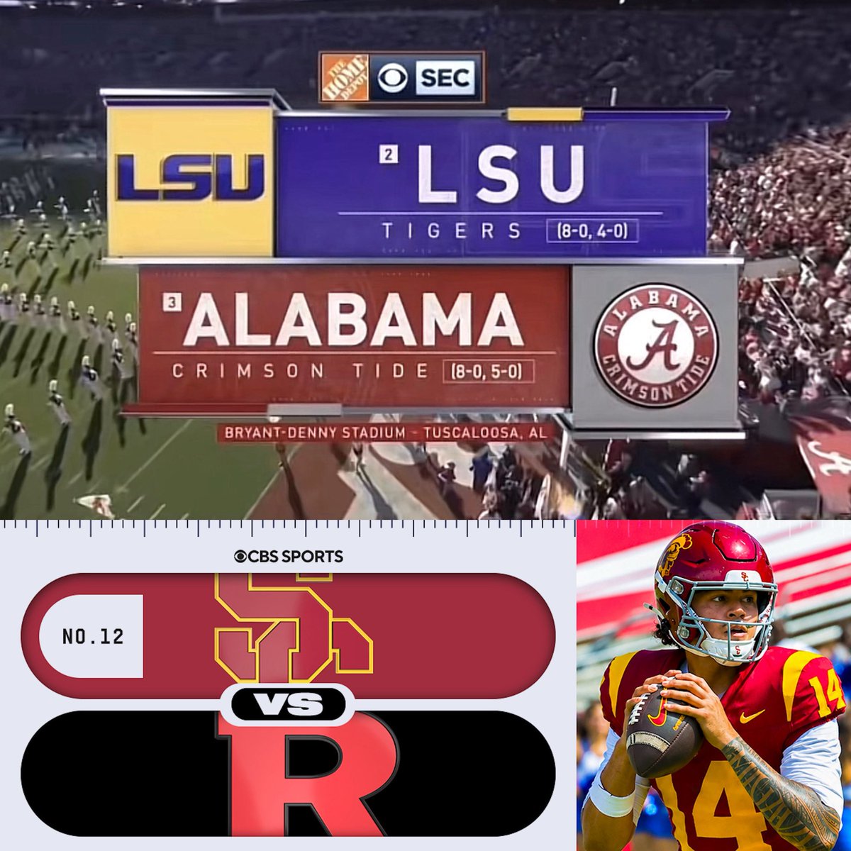 OldRowSports's tweet photo. Bruh, we used to watch gladiators on CBS

Now it’s “USC @ Rutgers” 💀

Biggest downgrade in history https://t.co/0DCPnUqYTA