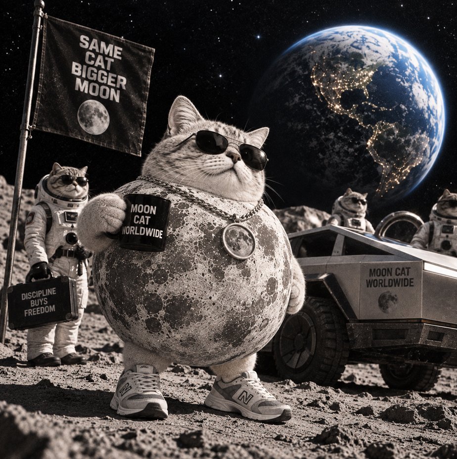 mooncat_hood's tweet photo. same cat. bigger moon.

$MOONCAT https://t.co/yUkq5fH2Qq