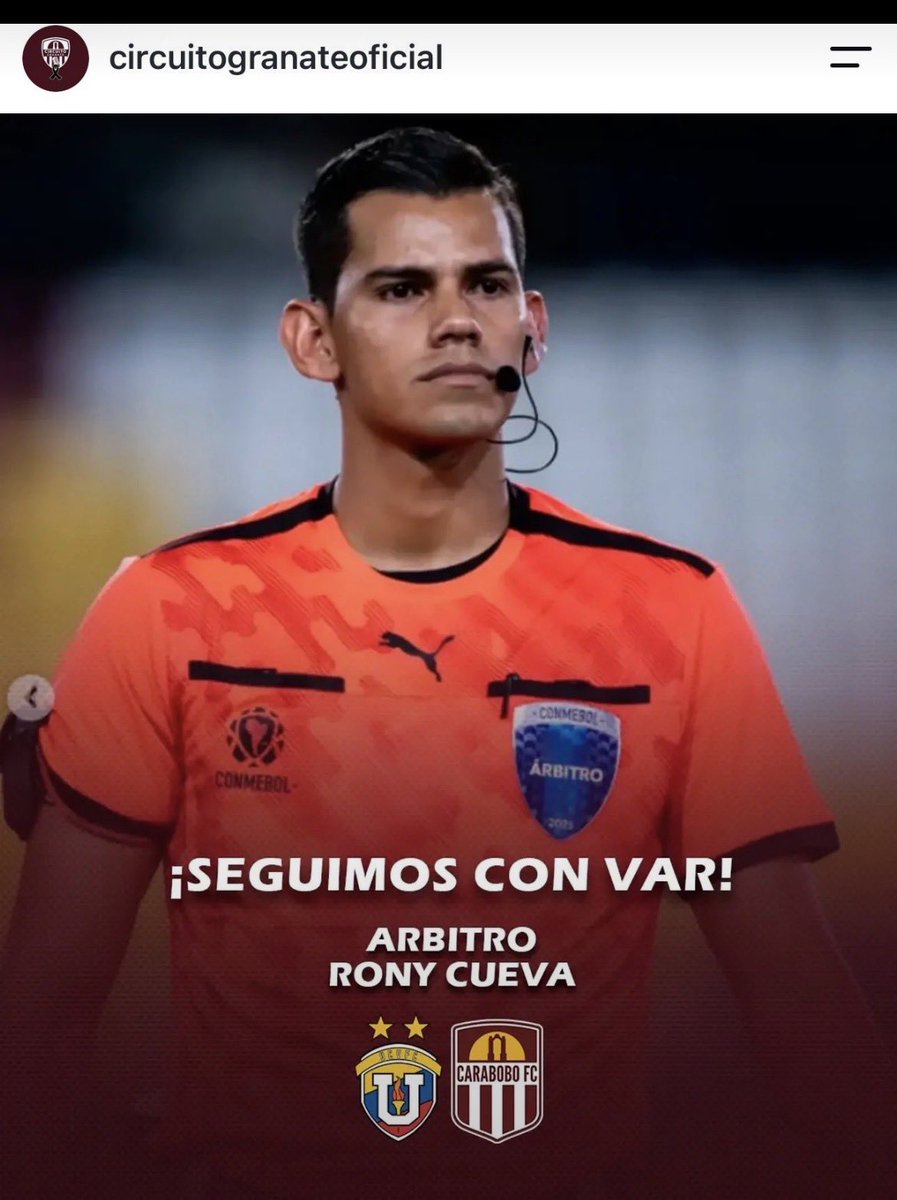 adamarmas's tweet photo. Si amas el futbol y quieres una @LigaFUTVE mejor ,hagamos una campaña ,para que este señor no vuelva a ser arbitró nunca más en la liga 🇻🇪 https://t.co/7r3e0pRSQZ