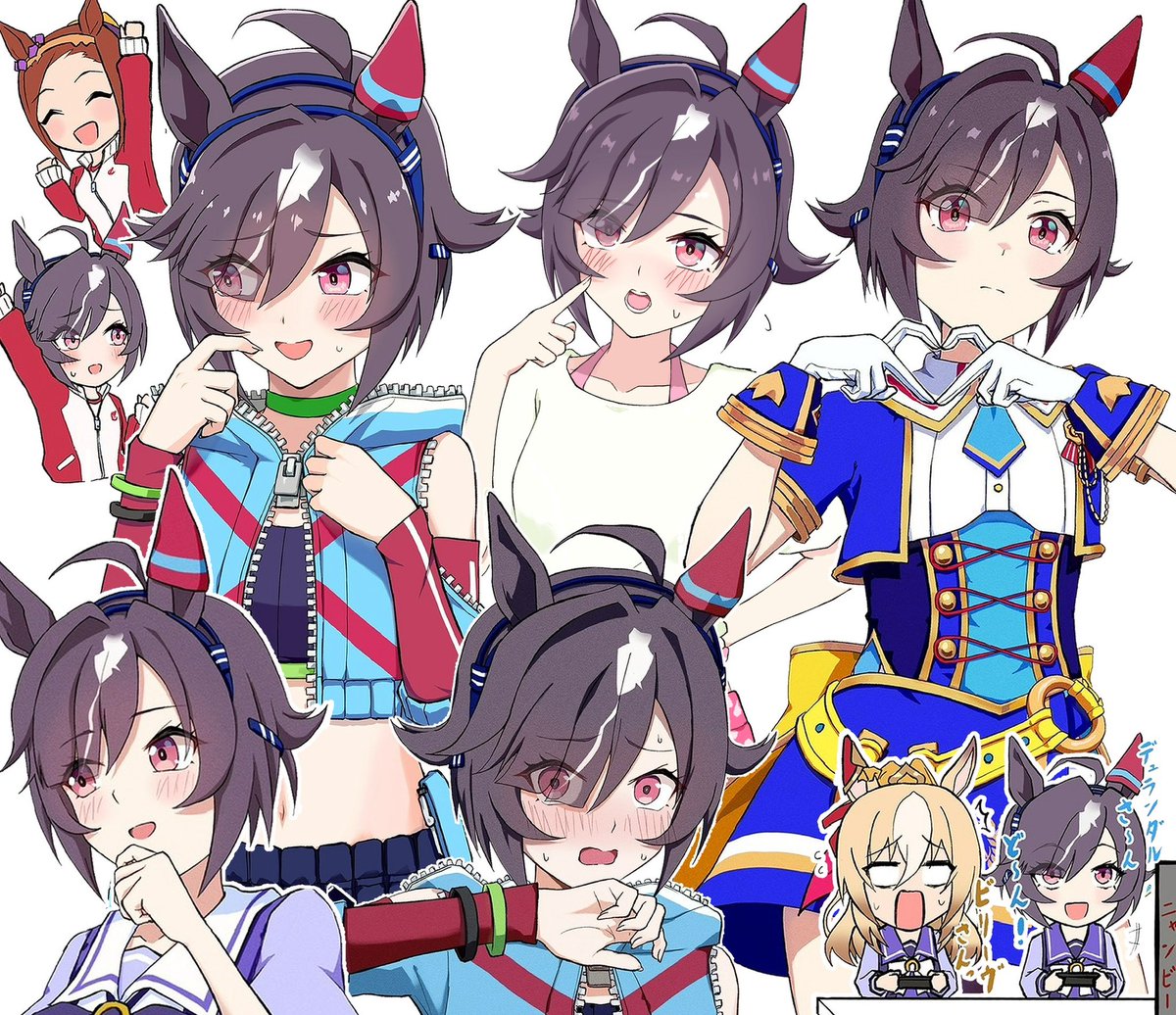 yokintsutyo357's tweet photo. 本日ビリーヴさん実装1周年です！！
ビリーーーーヴ！！！
#ウマ娘 https://t.co/cZYRjqPUyA