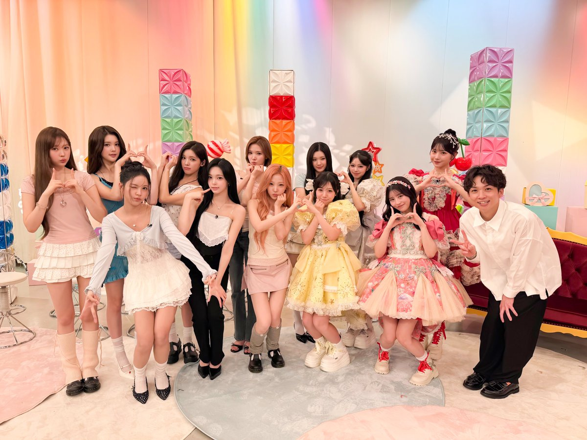 EXdream_ent's tweet photo. 今夜0:15〜 ※一部地域を除く
#ドリームエンタ

韓国から #Hearts2Hearts
(@Hearts2HeartsJP)がサプライズ登場✨

FRUITS ZIPPER #月足天音
SWEET STEADY #白石まゆみ ら
KAWAII LAB.メンバーと「表情管理バトル」🔥

コロコロ変わる様々な表情は必見です👀 https://t.co/pTefqKiXXz