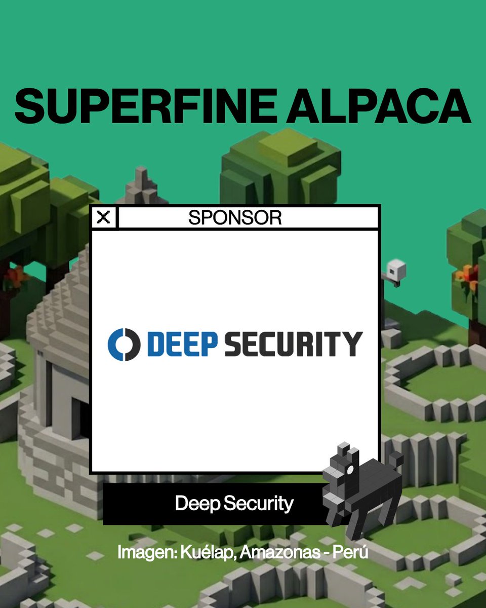 blackalpaca_org's tweet photo. @deepsecurity_ forma parte de Black Alpaca 2026 como Superfine Alpaca Sponsor 🎉

Deep Security es una empresa latinoamericana especializada en ciberseguridad ofensiva, pentesting y Red Team. Ha reportado más de 15 CVEs y desarrollado Introspector

🔗Info: https://t.co/gaUO0HlsQX https://t.co/aYhnvSqEYQ