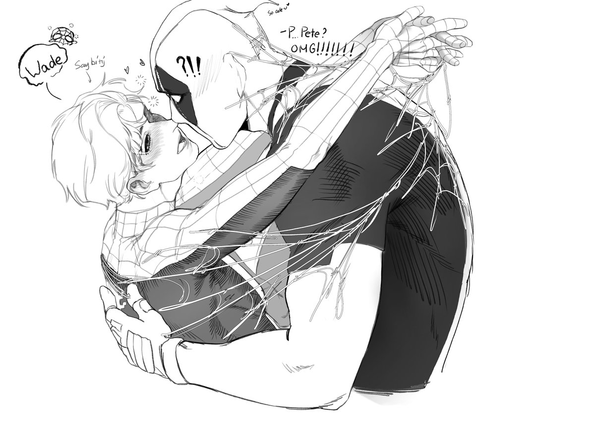Naip_Sempai's tweet photo. #spideypool https://t.co/ubkVXI99ab