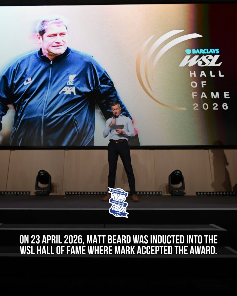BCFCWomen's tweet photo. This weekend marks one year since the passing of Matt Beard.

Please join us in the 13th minute of Saturday's game for a minute's applause to celebrate & show our appreciation for Matt.

Mark Beard, his brother, is our Assistant Head Coach and we'll be supporting him throughout 💙