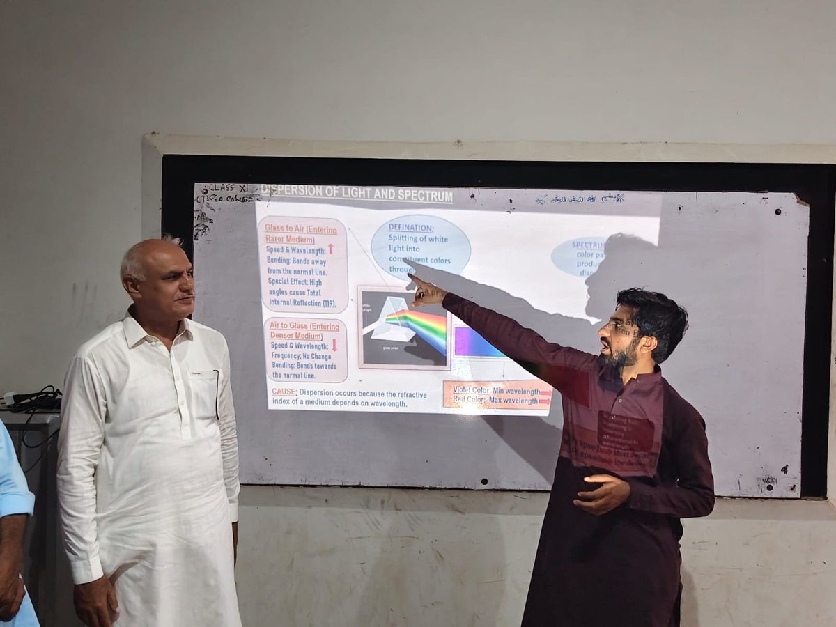 SELDGOS's tweet photo. Effective utilization of #SSB funds at Government Boys Higher Secondary School Lashari, Taluka Ratodero, District #Larkana. The school has procured a #multimedia projector through School Specific Budget to support modern teaching practices and enhance classroom learning.

Multimedia-based lessons are helping students engage with concepts through visual presentations and digital resources, making learning more interactive and effective.

#SELD #SindhSchools #GovernmentOfSindh #EducationForAllSindh #SindhEducation #SSB #EffectiveLearning #DigitalLearning
@MinisterEduGos @sardarshah1 @BBhuttoZardari @MuradAliShahPPP
