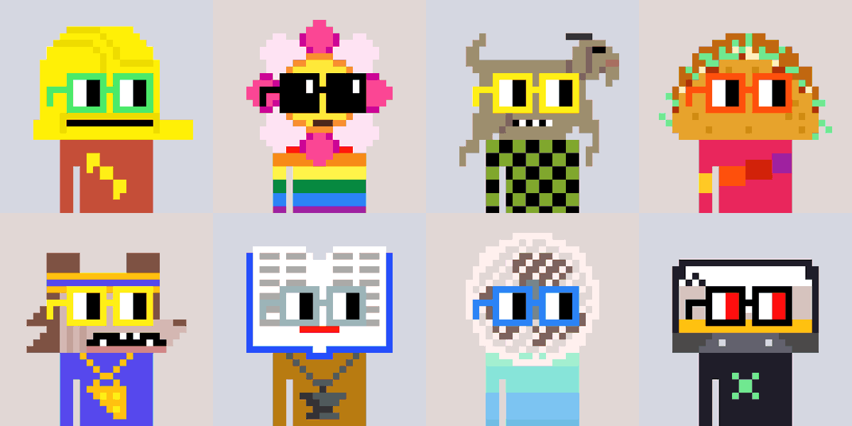 hypercars10000's tweet photo. every era of onchain art looks the way the chain allowed.

2017: @cryptopunks put pixels onchain. pixels were the ceiling, and they became icons.

2021: @nounsdao drew itself in SVG, fully onchain, one a day forever. vectors were the new ceiling.

2026: Hypercars stores real 3D geometry inside the EVM. the chain holds the model and draws the car.

pixels. vectors. geometry. the ceiling moved again. 🏎️
