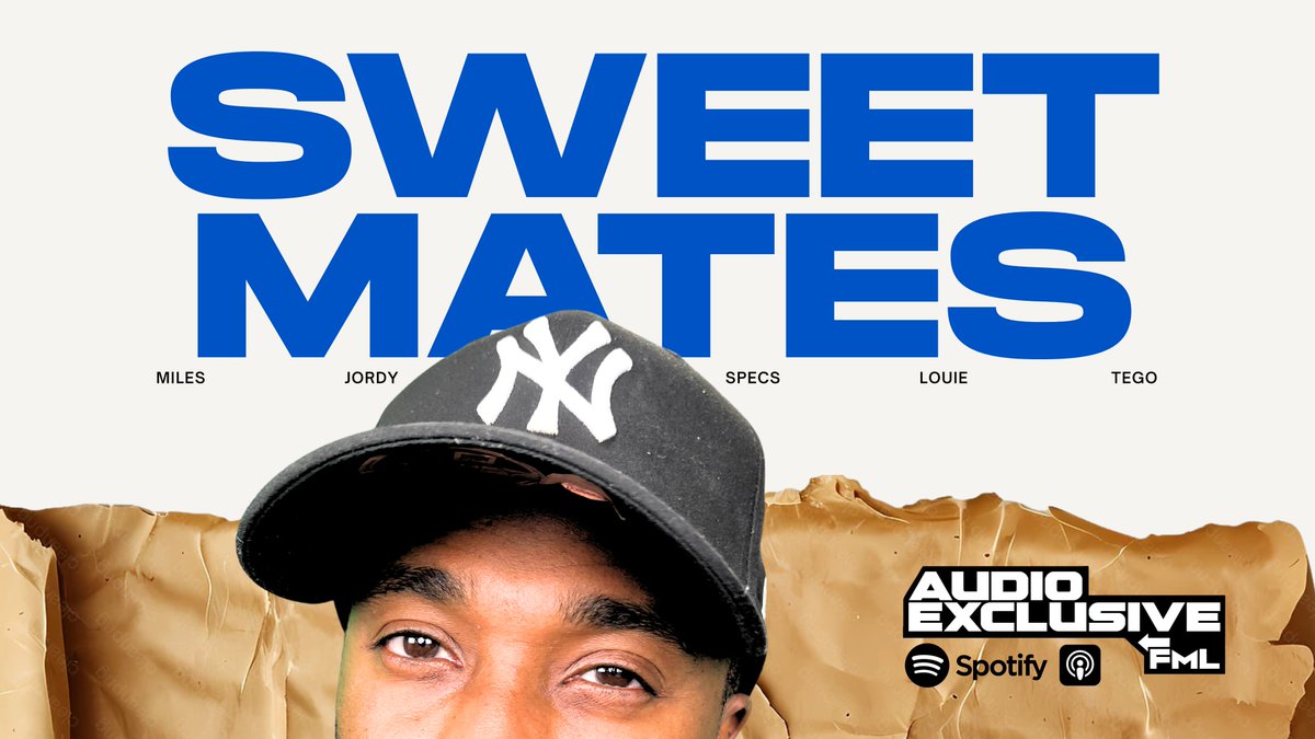 FromMyLeft's tweet photo. WE JUST DROPPED A VERY SPECIAL AUDIO EXCLUSIVE FOR ALL THE SWEET MATES!!!

WATCH ON YOUTUBE - https://t.co/sxDv1kNrOs
LISTEN ON SPOTIFY - https://t.co/OQKNdiDzUR
LISTEN ON APPLE  - https://t.co/ABr7orgUOL

@specsgonzalez | @MilageUK | @jordyinit | @LouieFrederick_ | @TegoSigel https://t.co/ZOLodFMal8