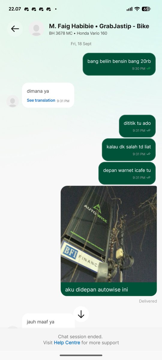 imightdietsoon's tweet photo. @GrabID kebiasaan driver lu udah 5 menit baru ngmg gabisa https://t.co/1AHkng4L7E