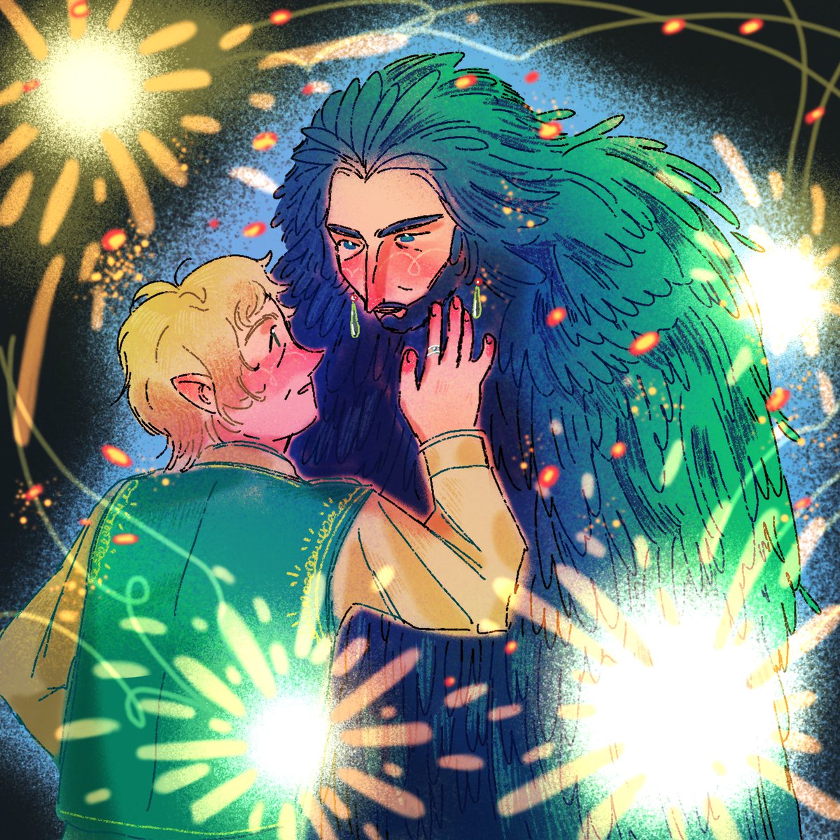 _evil_tea_'s tweet photo. #bagginshield #thehobbit
Bagginshield × Howls moving castle AU https://t.co/f9ABsVmxiR