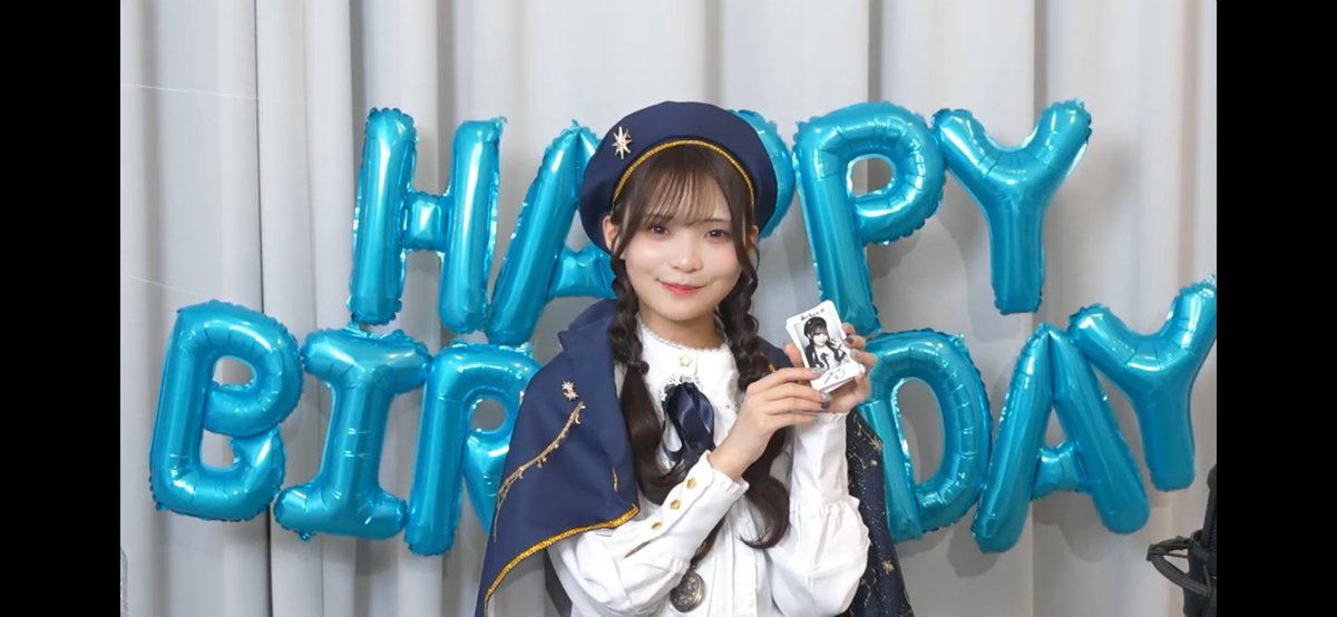 ayn_yn05's tweet photo. ゆなちゃん！！お誕生日おめでとう！！🩵🩵
これからもたくさん応援し続けるよ૮ .  ̫ . ა❤︎
呼ばれて幸せだよぉ〜☺️☺️ﾀﾞｲｽｷ♡
 #高梨ゆな  #高梨ゆな生誕祭2026  #ゆなしかかたなし https://t.co/MQ0PykIevf