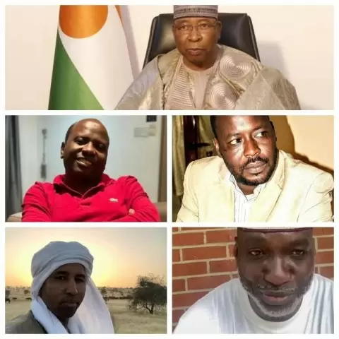 SoleilduNiger's tweet photo. #Niger : quatre proches de Bazoum en exil et un activiste des réseaux sociaux résidant aux États-Unis encore déchus de leur nationalité https://t.co/Orlpj2QQCU