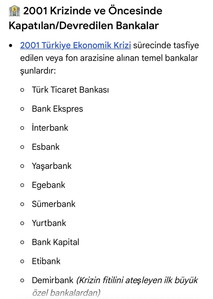 oktayarslan's tweet photo. Türkiye’deki paranız “Bankada duruyor, güvende” diye düşünmeyin.

Türkiye’de banka ile fon arasında güven açısından sandığınız kadar büyük bir fark yok. Geçmişte batan Türk bankalarında parasını kaybeden insanlar oldu.

2001 bankacılık krizini yaşayanlar bunu gayet iyi bilir.

Ama bugün insanların çoğu geçmişi hatırlamıyor. Bankaya para yatırınca risk ortadan kalkmış sanıyor.

Risk ortadan kalkmıyor. Sadece adını değiştiriyor.