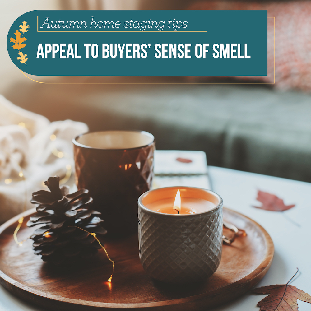 runninrobin's tweet photo. A subtle way to stage your home is to appeal to a buyer's sense of smell. Bake some cookies or light a fall-scented candle and you're good to go! https://t.co/gZ9LrwR76p