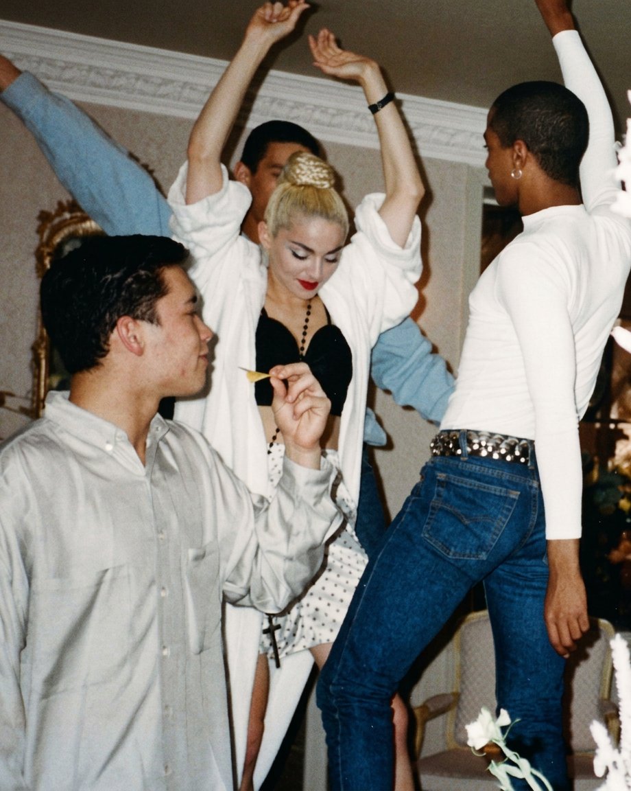 MRfansarchives's tweet photo. 🪩 MADONNA — HOTEL PARTY | BLOND AMBITION TOUR, 1990 🪩

A fun glimpse of Madonna partying at a hotel with her dancers during the iconic Blond Ambition Tour in 1990. 💃🖤

and more on my Facebook page...link in bio https://t.co/Y1nK8vGHKa