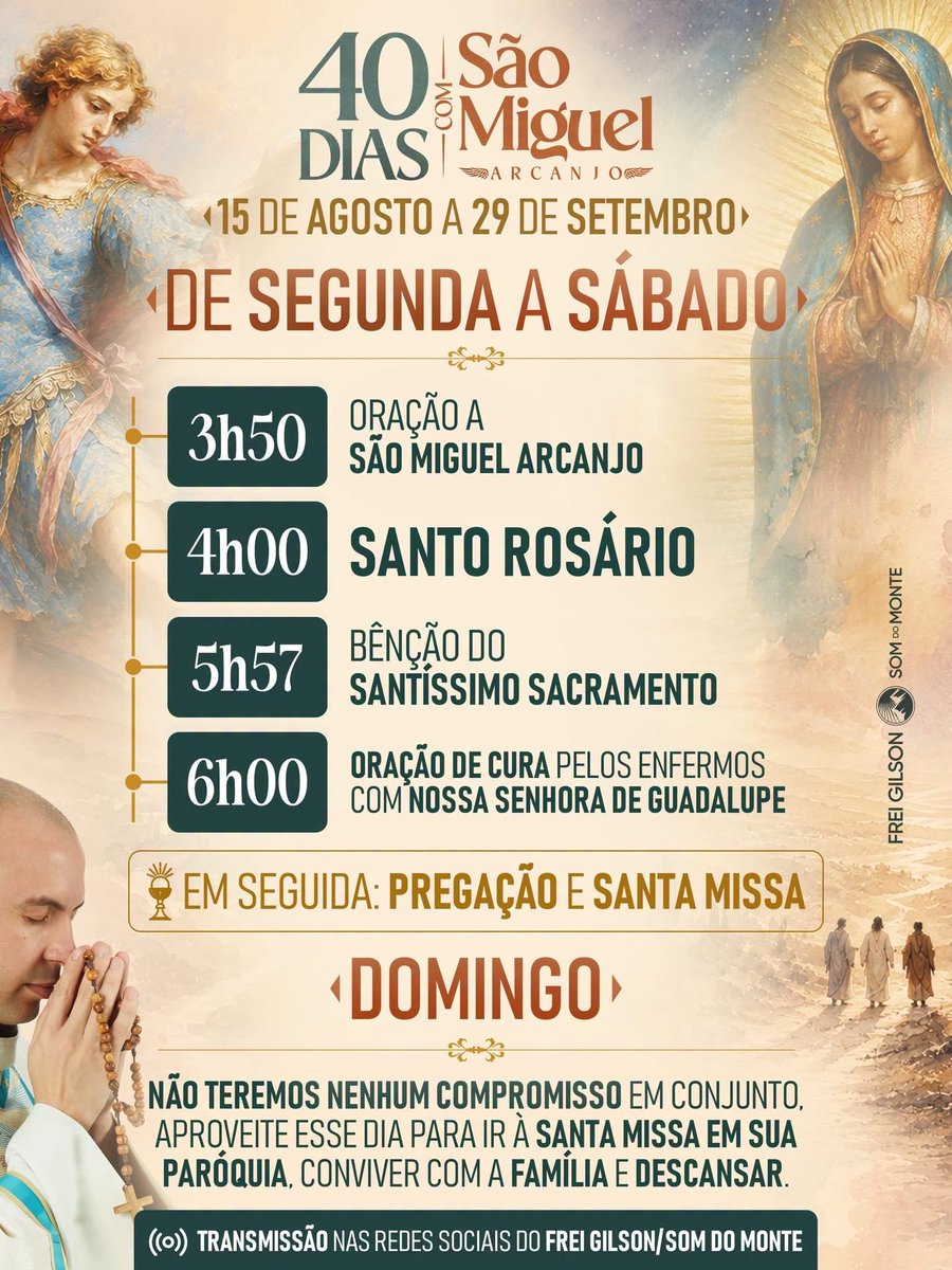 FreiGilsonCMES's tweet photo. Está acabando minha gente, faltam 10 dias para acabar! 🙏🏻 https://t.co/Ivw20mVxfx