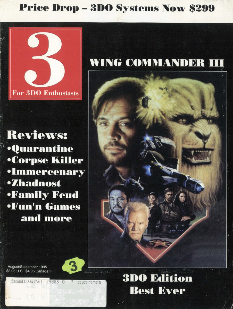 GameHistoryOrg's tweet photo. Has the VGHF added all 7 known issues of 3 For 3DO Enthusiasts, "a short-lived independent magazine that covered the 3DO platform", to our Digital Library? Darn right we have: https://t.co/gwWMIhECdP https://t.co/zmYoSw96hn