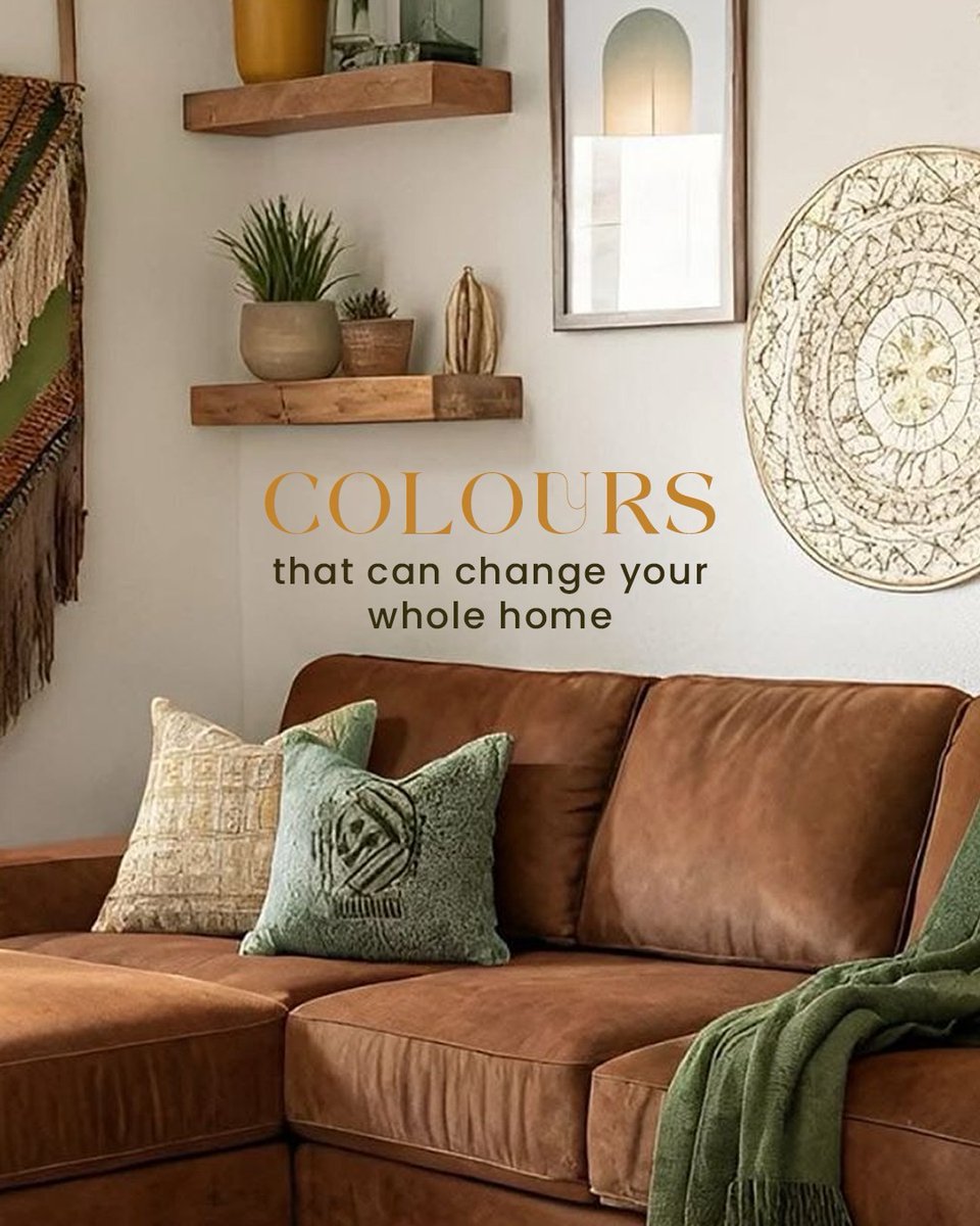 savannahyoungtm's tweet photo. Colours that can transform your home! Neutral tones aren’t the only option. From deep teal and dark matcha to tangerine and vanilla, these palettes can refresh your space and reflect your style, personality, and character. https://t.co/7wDHWTOnVs