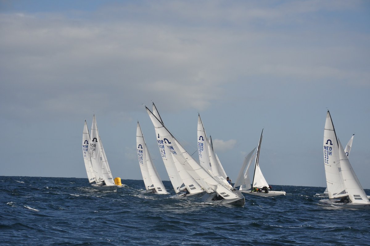 SolingClass's tweet photo. Fantastic sailing in Grimstad(NOR) for the 2026 European Championship three races in great conditions a bit stronger to be champagne sailing read more at https://t.co/LoMrlZohIx https://t.co/4xsuLr3cj2