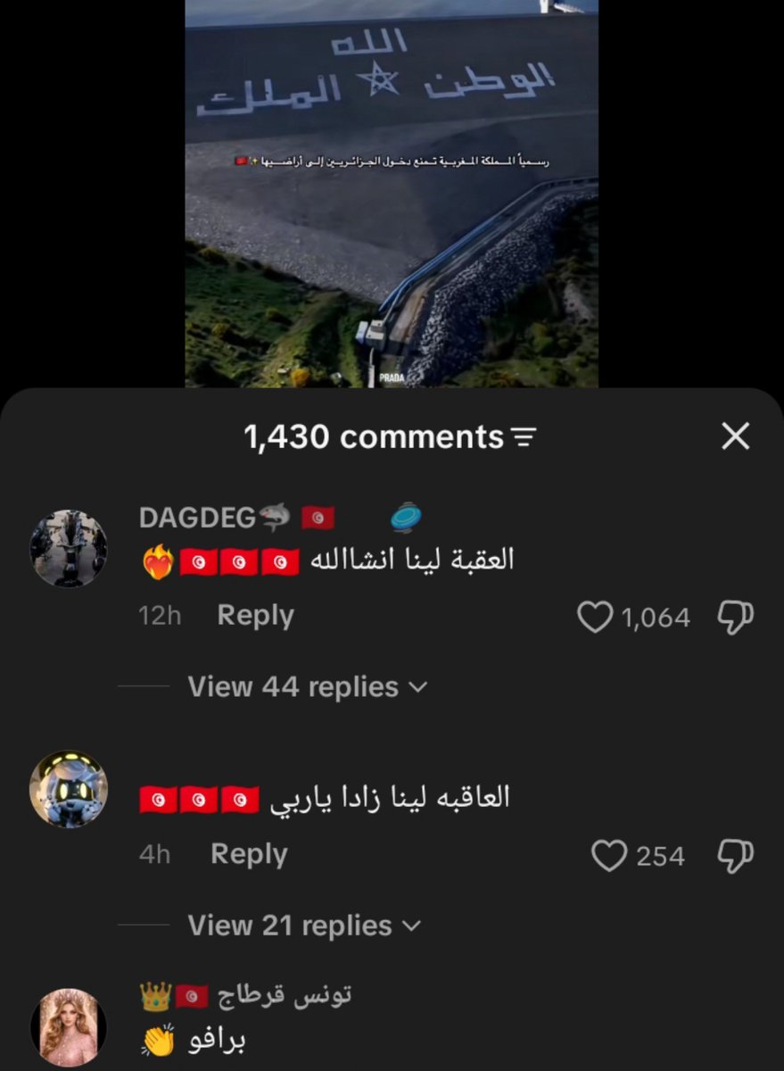 ferrorero's tweet photo. SOME tunisians have an insane one sided beef with us we don't careeee 😭😭😭😭 https://t.co/lFkTmIbBSP